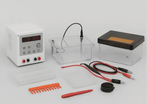[FM-ME26-16-24-32] Maxi-Plus, 26 x 16cm, 26 x 24cm, 26 x 32cm UV Trays, 6 x 28 sample, 1mm thick combs, loading guides and Flexicaster